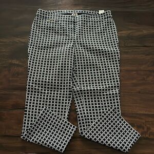 Ann Klein cropped pants size 10